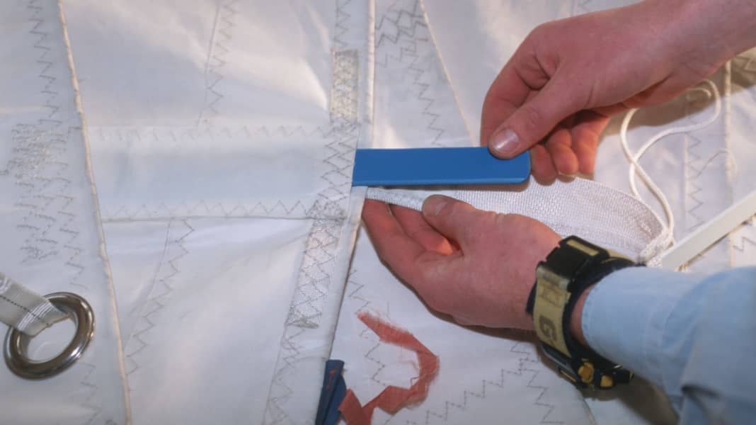 Sail care: cleaning, checking and repairing sailcloth