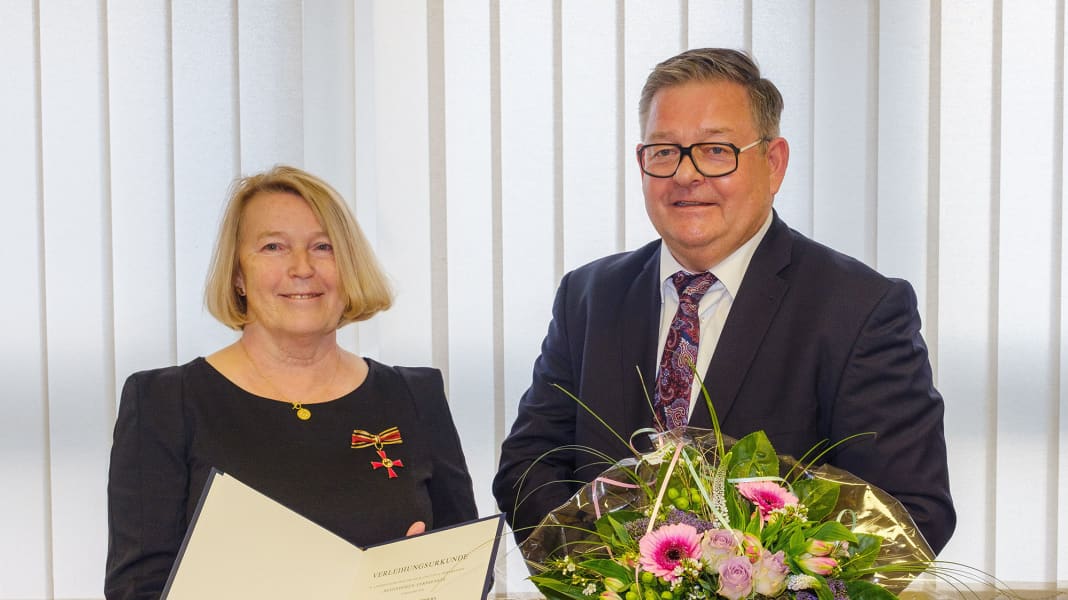 DSV: Mona Küppers honoured with the Federal Cross of Merit