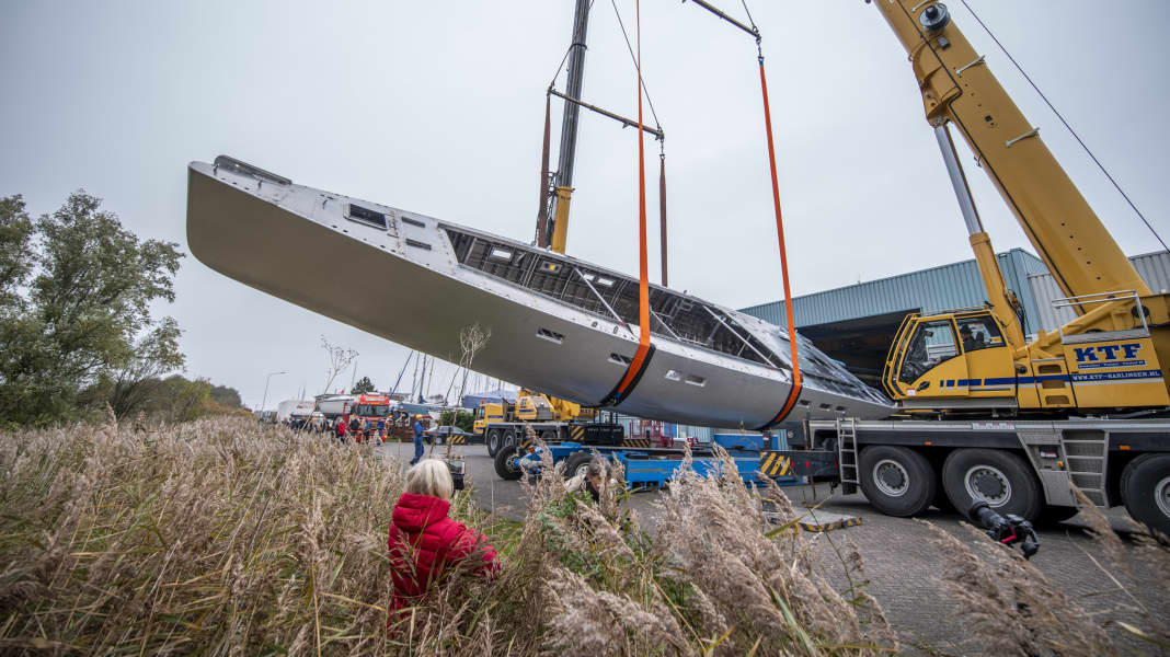 Yacht d'expédition : une étape importante a été franchie dans la construction du deuxième Pelagic 77