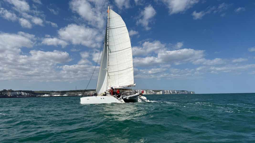 Manche : le ferry à voile entame sa deuxième saison