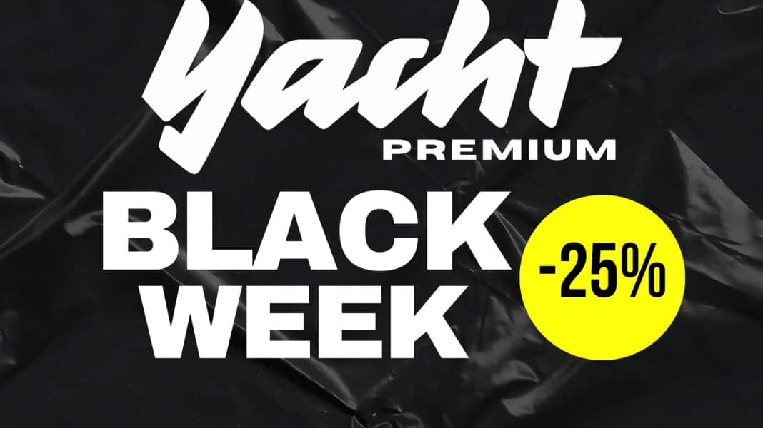 Black Week: YACHT Premium annual subscription 25% cheaper