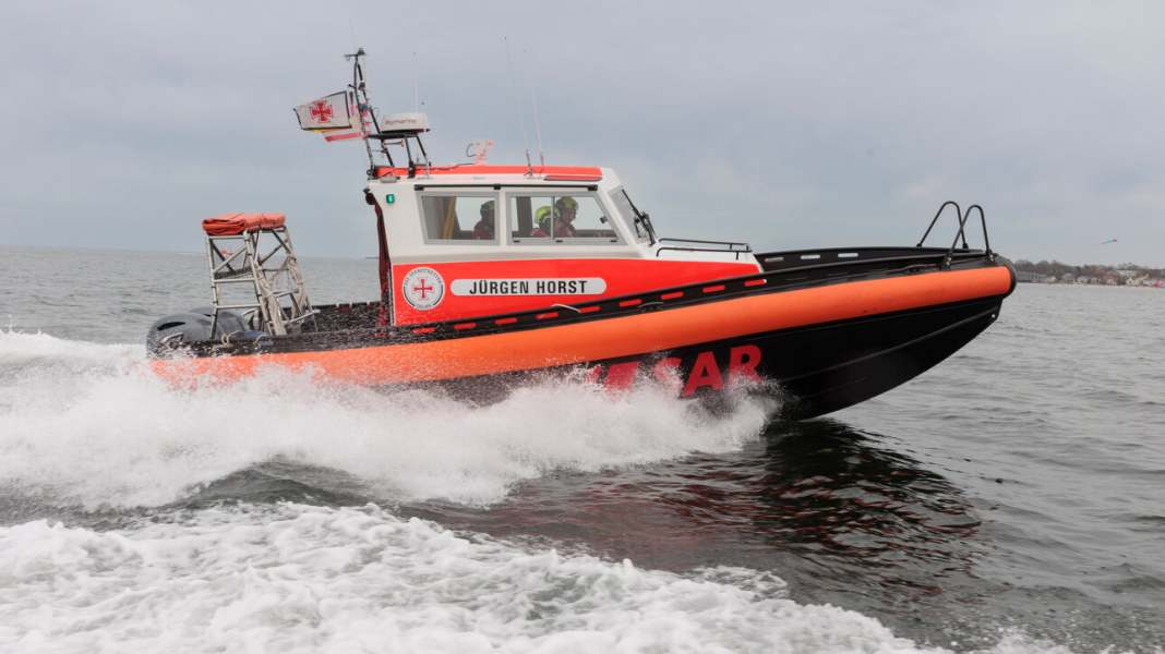 Sailor rescued from the Baltic Sea: hypothermia is particularly treacherous in spring