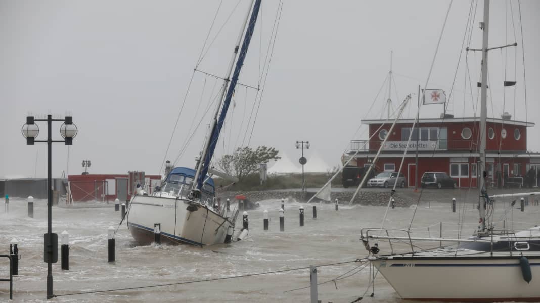 Navigation : La pression du vent sur les yachts en cas de tempête