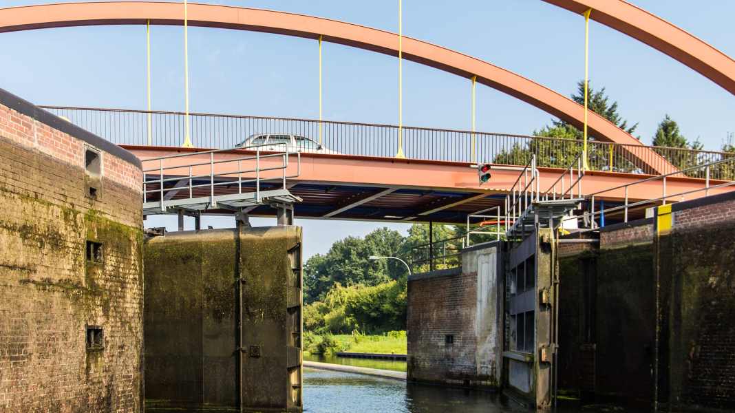 Elbe-Lübeck-Kanal: Donnerschleuse bis mindestens Ende April gesperrt