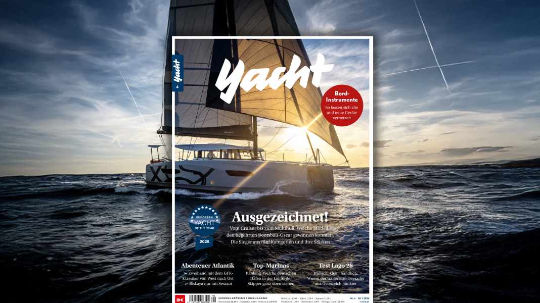 YACHT 4/2026 : Les meilleurs yachts d'Europe et les meilleurs ports d'Allemagne
