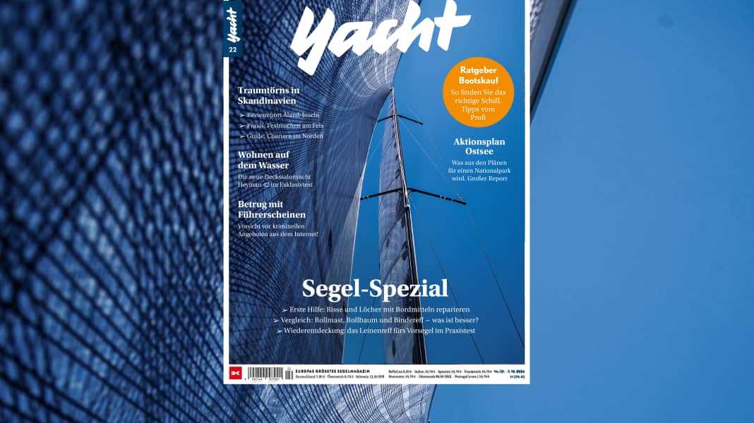 YACHT 22/24 : Les voiles - un moteur très particulier