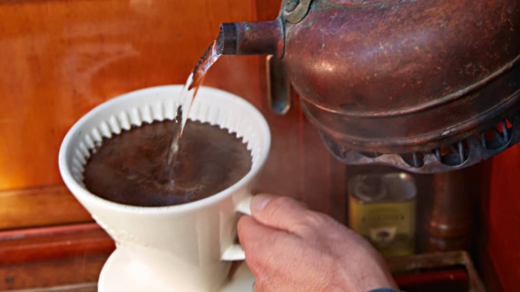 Caffè a bordo: idee e suggerimenti per il miglior pick-up - senza elettricità