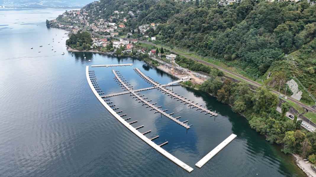 Lake Maggiore: Floating harbour sets new standards for inland waters