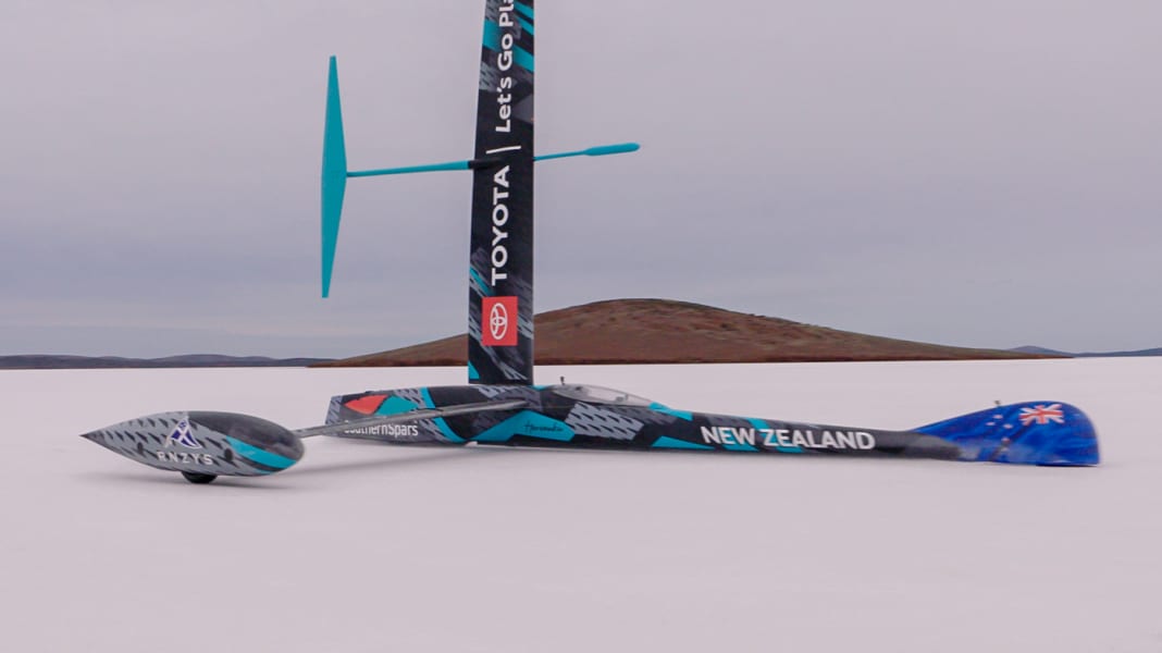 Projekt Landspeed: Team New Zealand jagt Weltrekord