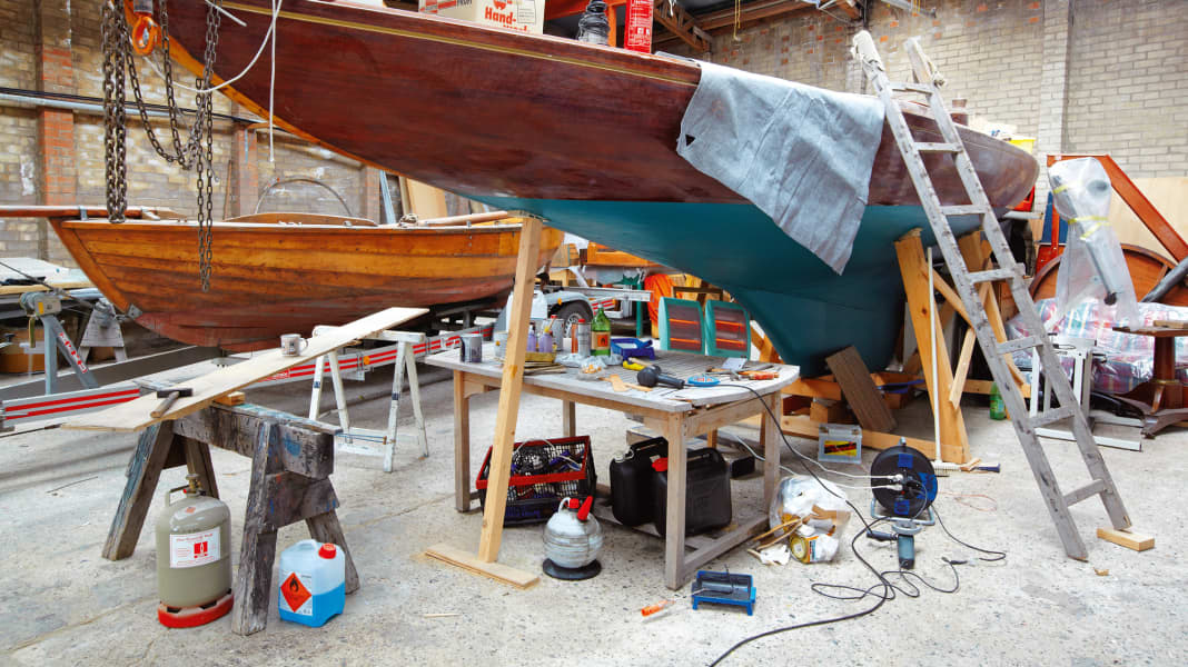 Start of the season: Out of winter storage! The YACHT editors are ready