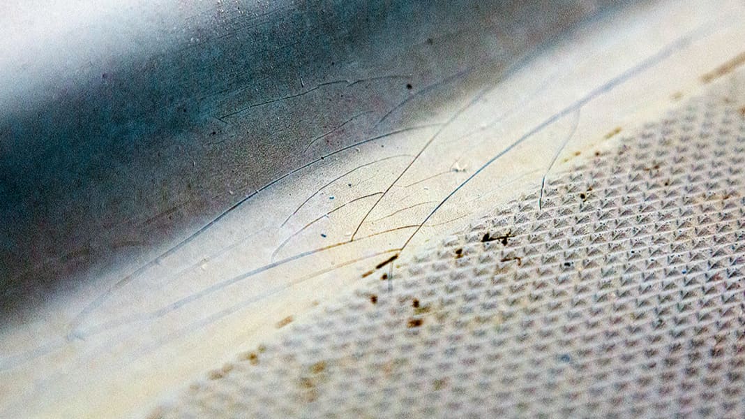 DIY repair permanently remove hairline cracks YACHT