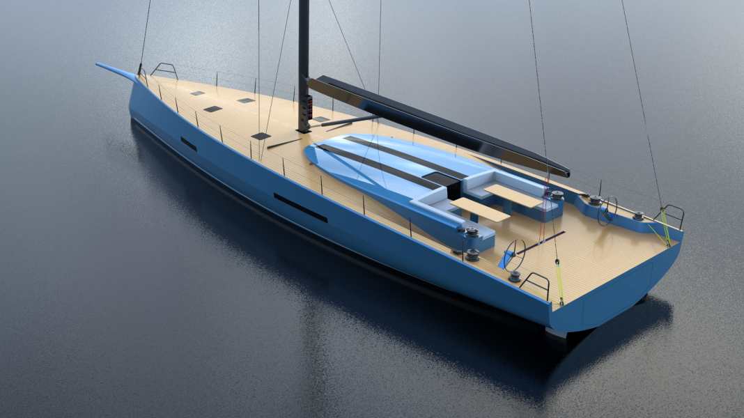 Baltic-80-Caf-Racer-Segeln-mit-Sahneh-ubchen