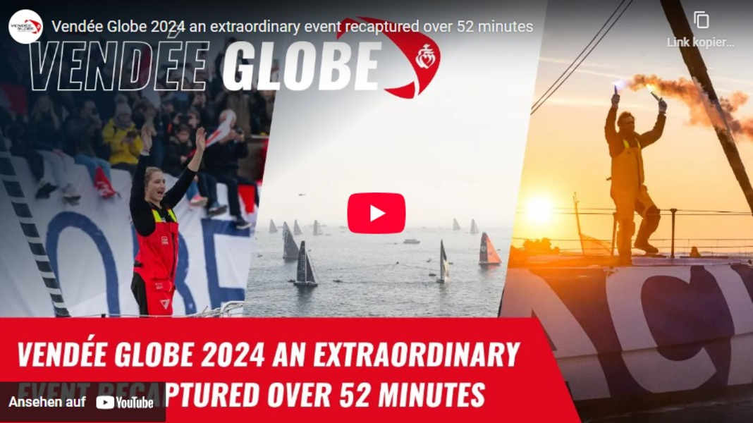Vendée Globe 2024: un epico documentario sulla regata velica in 52 minuti