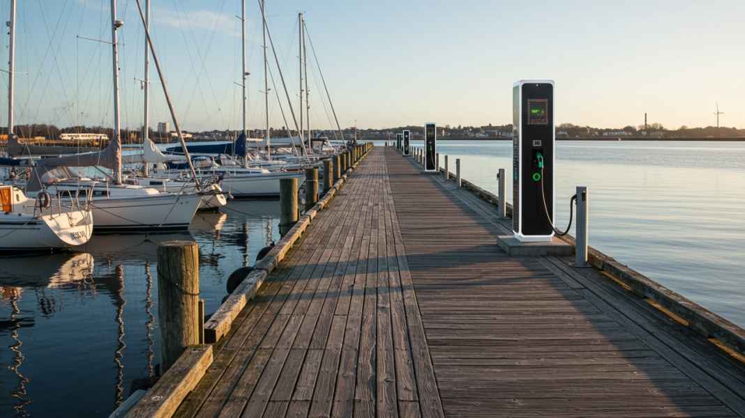E-charging stations: coalition plans mandatory equipment in harbours from 2035