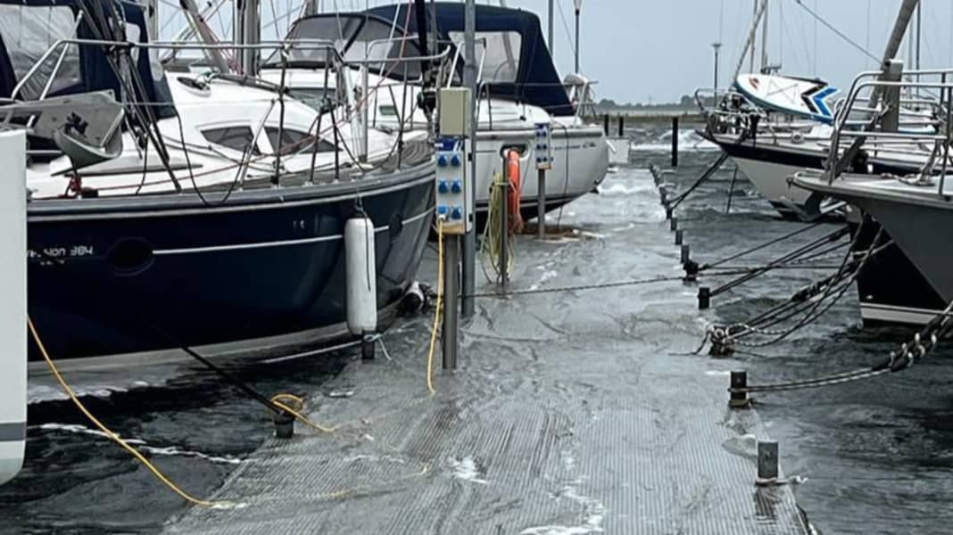 Ostsee-Sturmflut: Nur kleinere Probleme für die Chartersaison