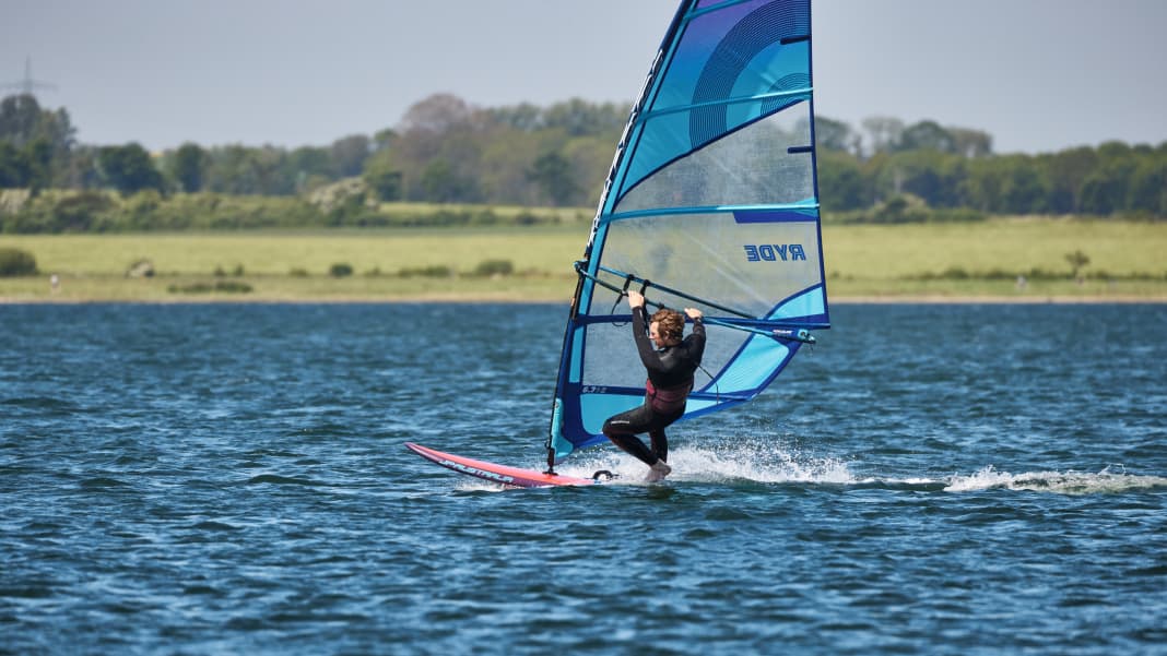 Gleiten, Trapez und surfen in den Schlaufen