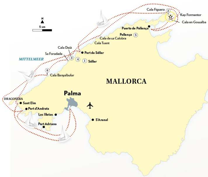 La crociera in sintesi