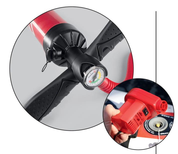 Discounter pump + hand pump