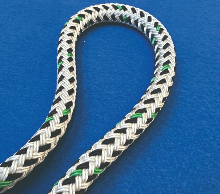 Liros Porto Green Wave. Festmacherleine aus recyceltem Polyester