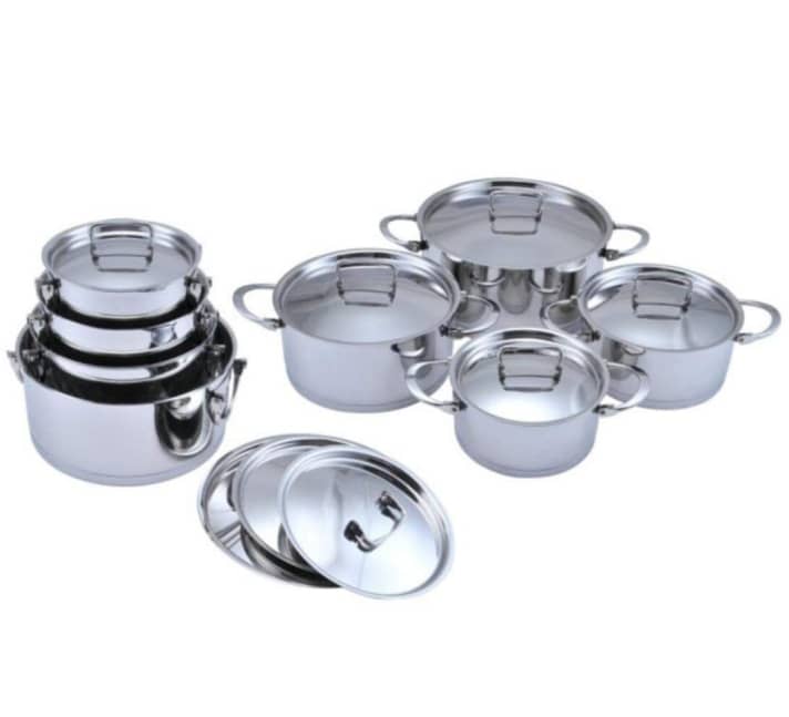   Il set di cottura OceanTEC Pantry Pots da otto pezzi