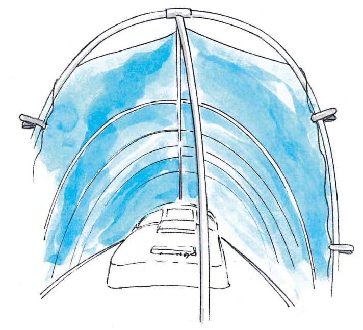 Hivernage Peindre Bâche Poussière