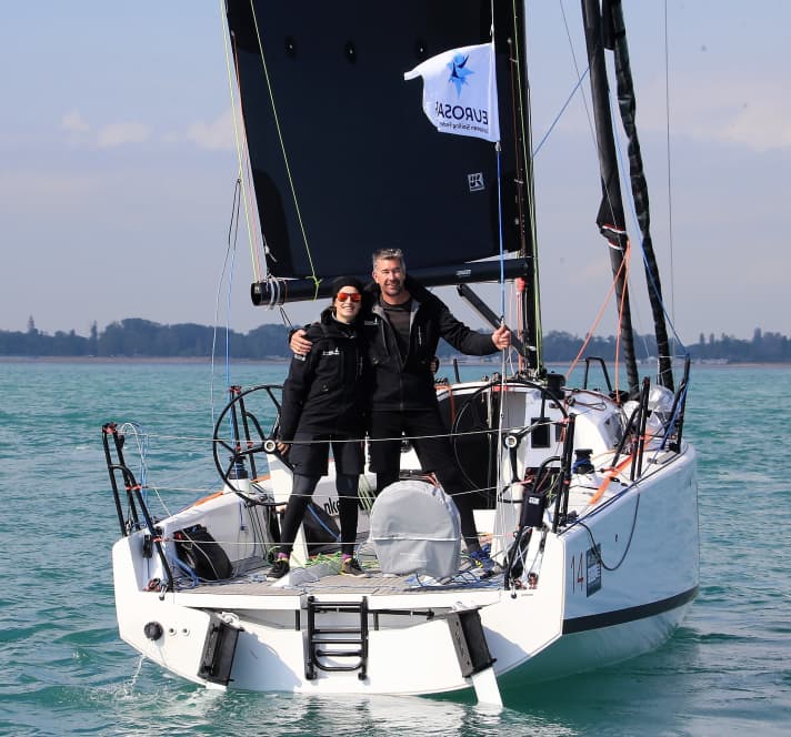   Hätten auch starke olympische Mixed-Offshore-Kandidaten sein können: die österreichischen Europameister Christian Kargl und Lisa Berger. Sie genießen das Ein- und Zweihand-Segeln trotzdem weiter