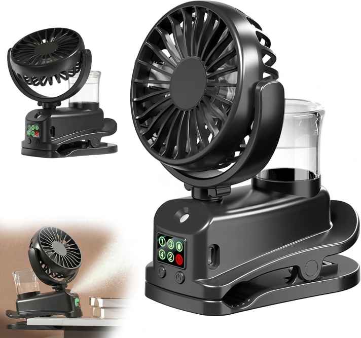 Clip-on fan