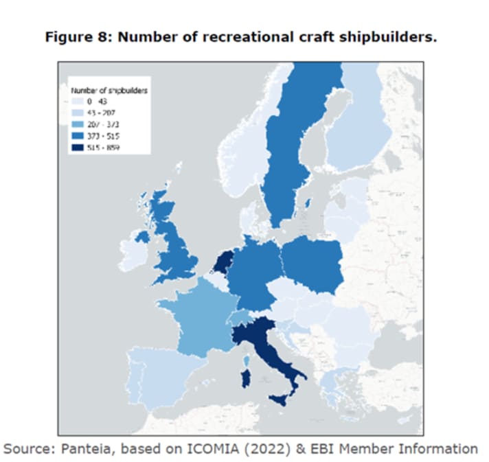 Fonte: Commissione europea (2025): Studio sul riconoscimento reciproco delle patenti nautiche