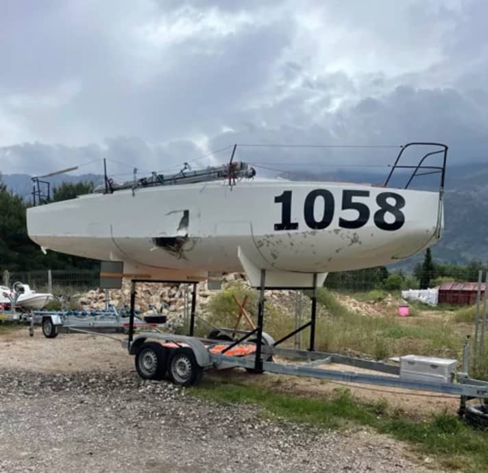 Il naufragio della Mini è stato una perdita totale e ha silurato le speranze di Melwin Fink di una seconda campagna Mini.