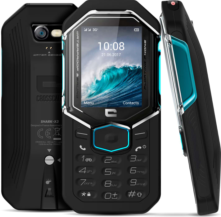   Robust dwarf: The Shark-X3 only offers a limited range of functions and does not have a good camera. On the other hand, it should also prove its worth during outdoor activities and the battery should last a long time