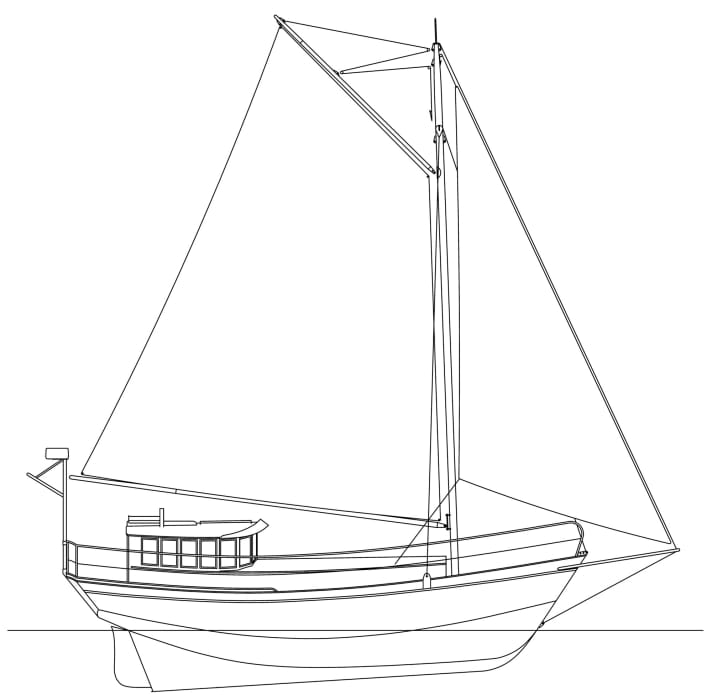 Panope sailing yacht