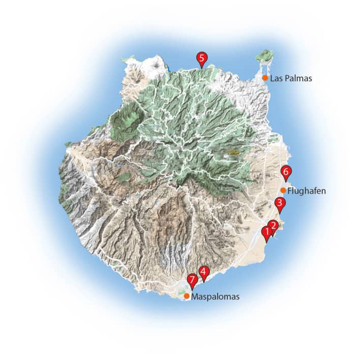 surf/Karte-Gran-Canaria
