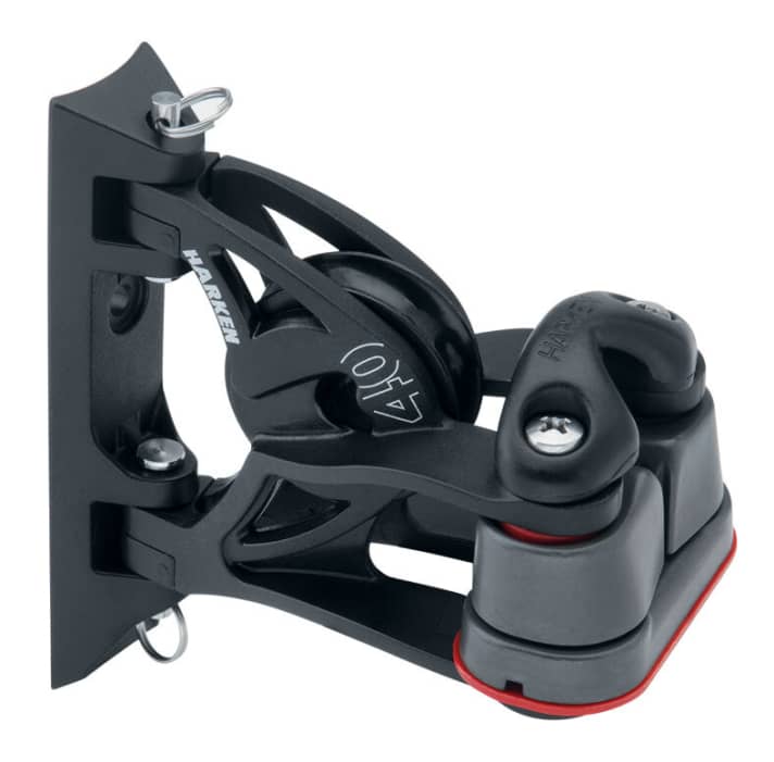   With a larger disc and the stronger clamp, the gennaker halyard should be easier to handle