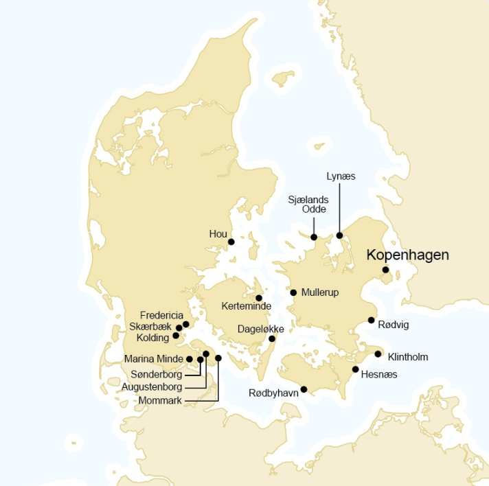 Dans ces ports, il y a des nouveautés cette saison