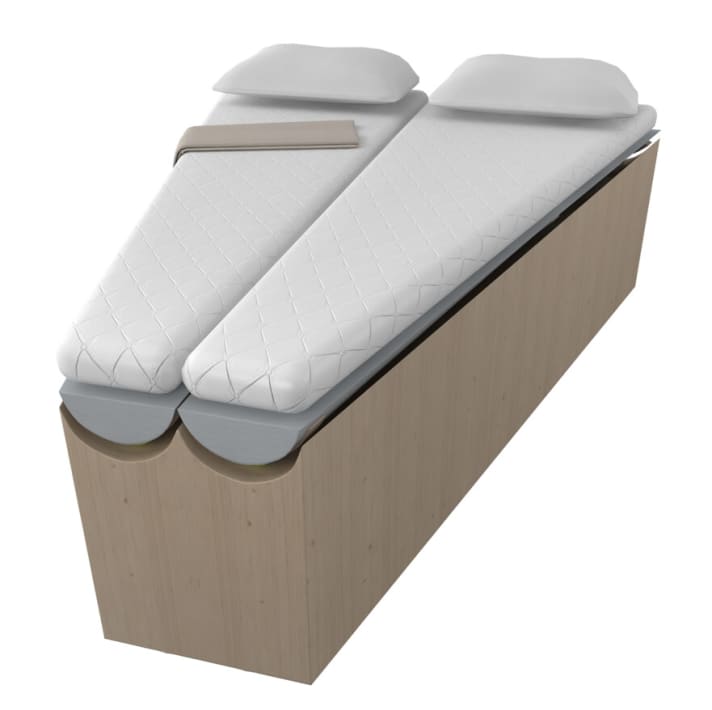   La couchette semi-cardan "Gimbunk