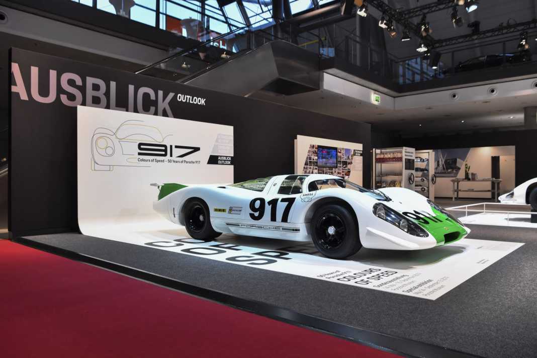 Der allererste 917 präsentiert sich wieder analog seiner Weltpremiere 1969.
