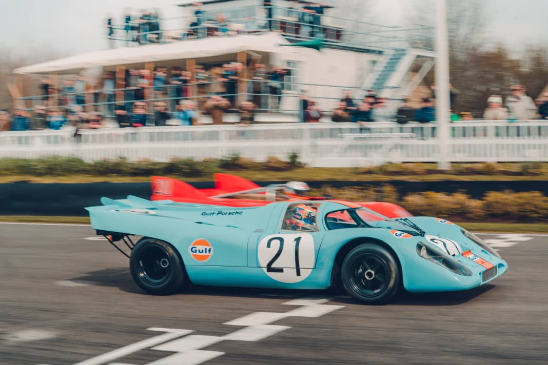 Der 917 KH beim 77. Members Meeting in Goodwood.