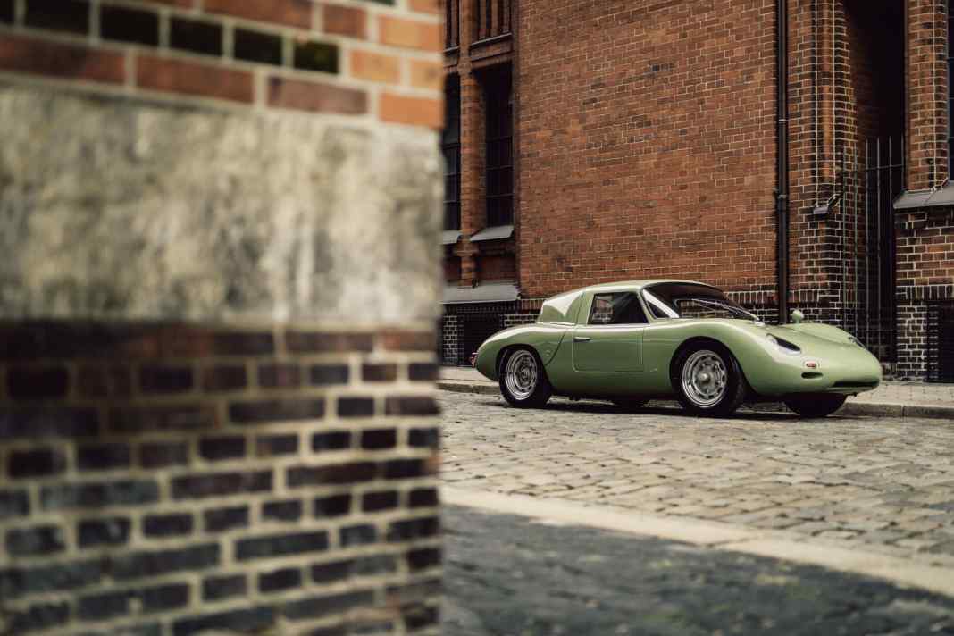 Die Front eines Spyder, das Heck eines Coupé.