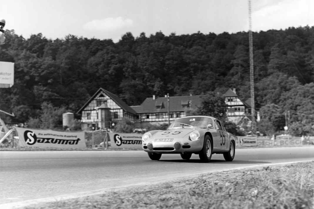 Solitude 1963: Porsche 356 B 1600 GS Carrera GTL Abarth.