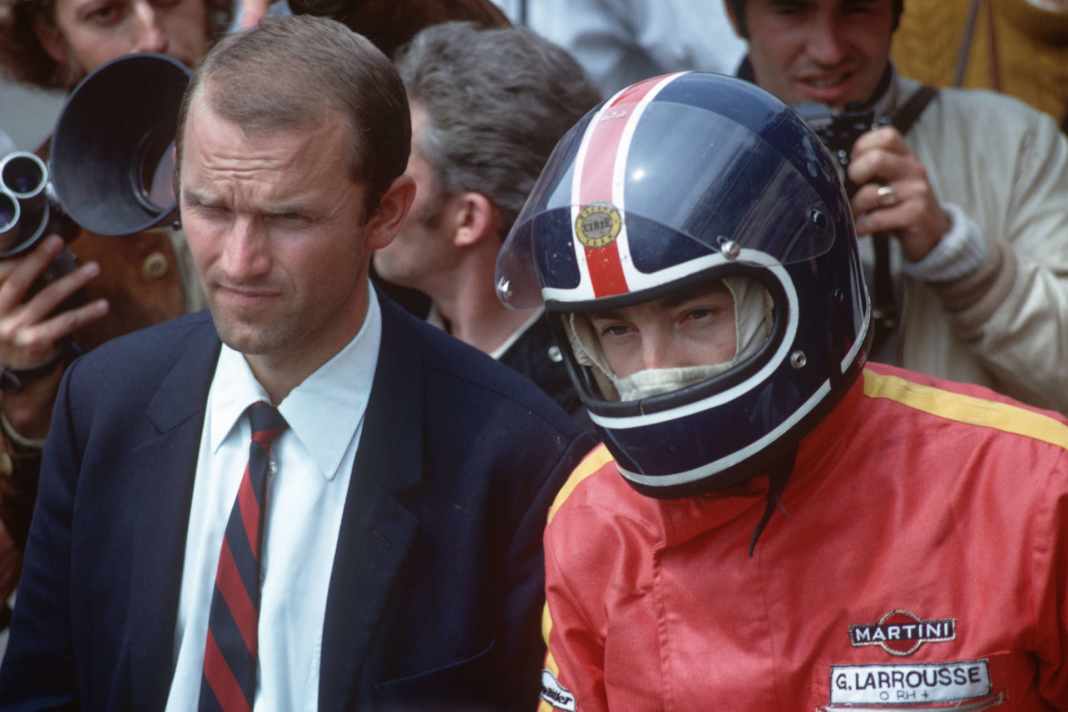 Le Mans 1970: Ferdinand Piëch (links) neben Gérard Larrousse.