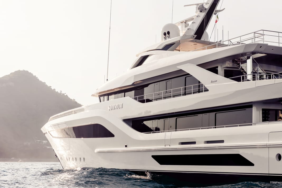 Sculptural: Feadship welded the hull and superstructure from aluminium and with plenty of light edges. The lines were created by the owner together with De Voogt's own design team