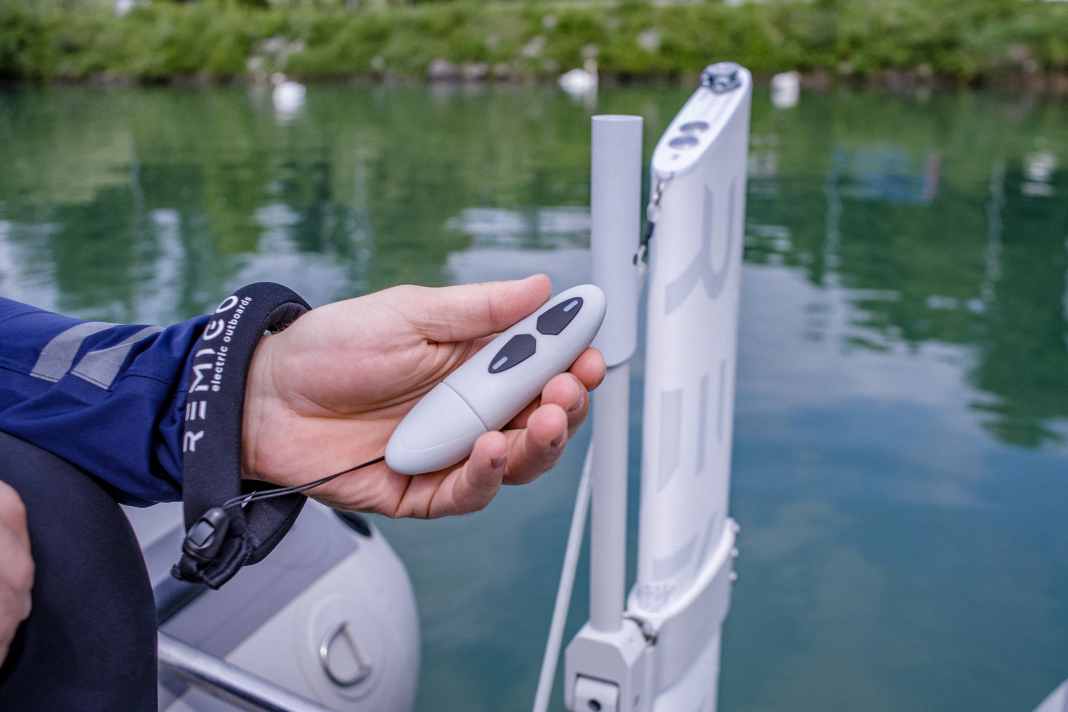 The new remote control can be used either as a stand-alone device or