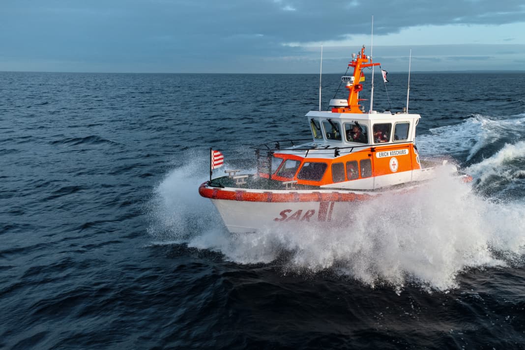 Le bateau de sauvetage en mer "Erich Koschubs