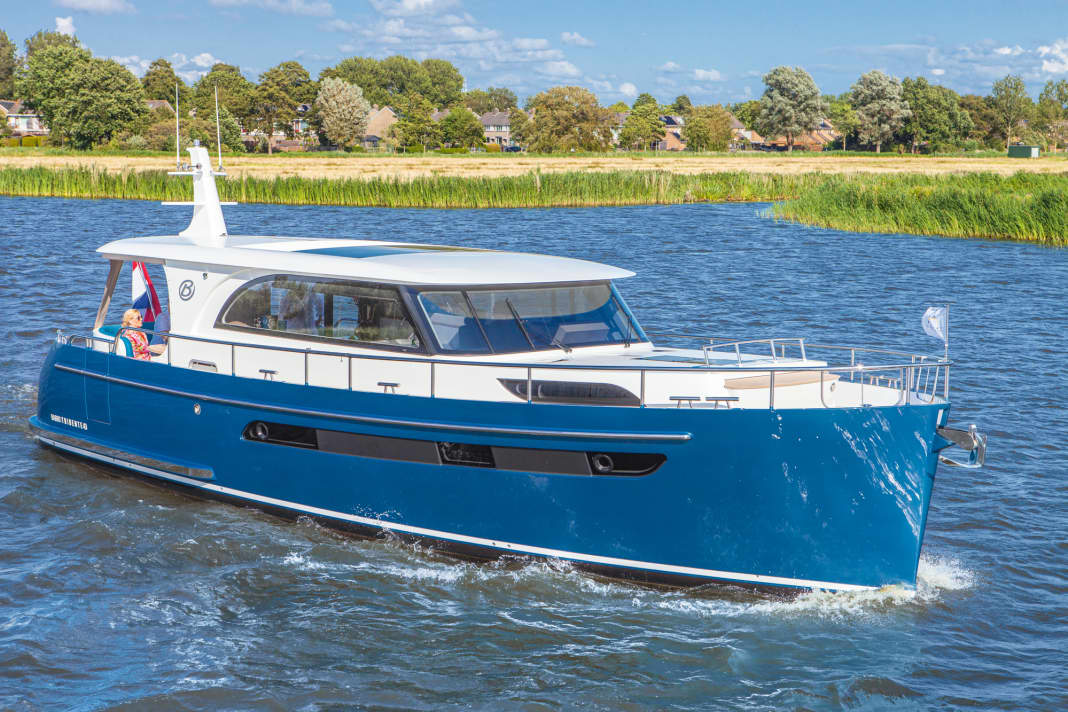 Suitable for inland and offshore areas: the Babro Tridente 43 OC