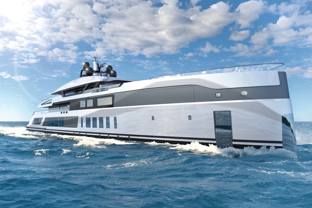"Bloom": The 83 metre long Gill Schmid design is made of steel, but the construction site is not yet fixed