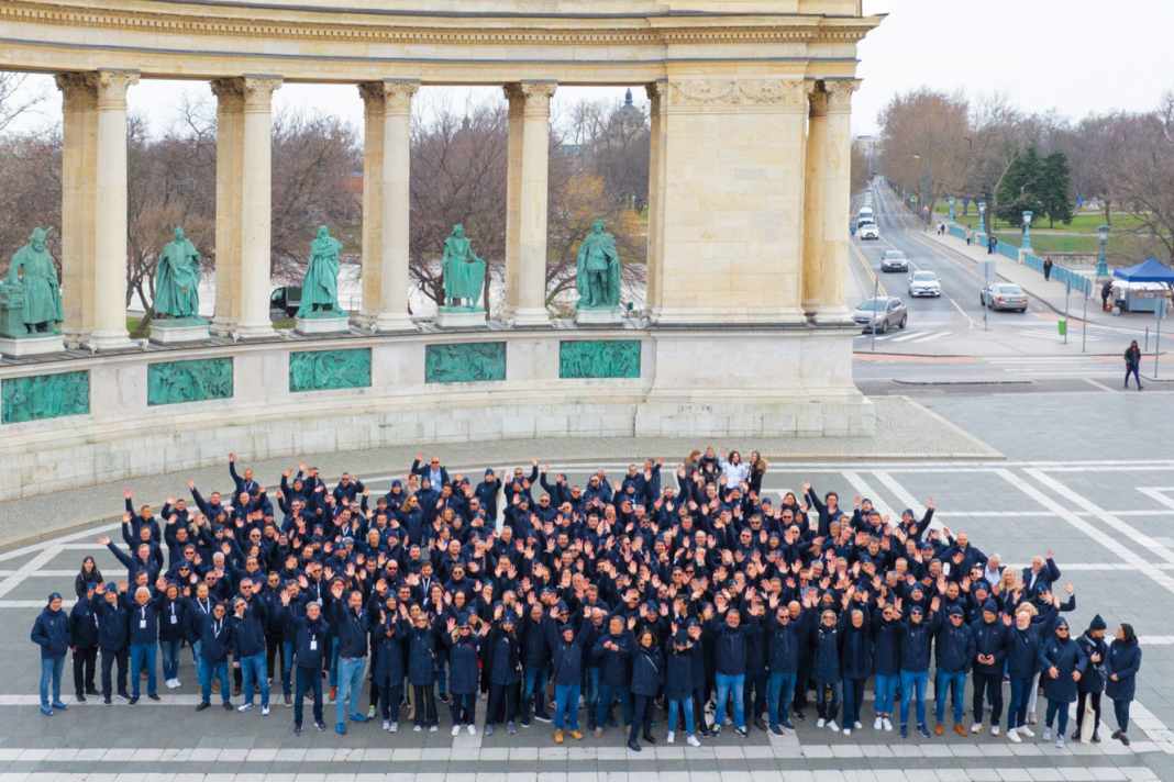 Over 300 people travelled to Budapest, including 106 captains, to take part in Benetti's 24th Yachtmaster event