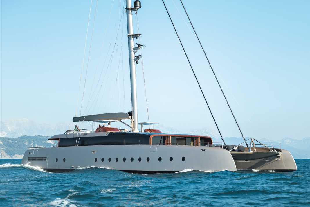 Kat-Kunst: Den Alubau fertigte The Italian Sea Group