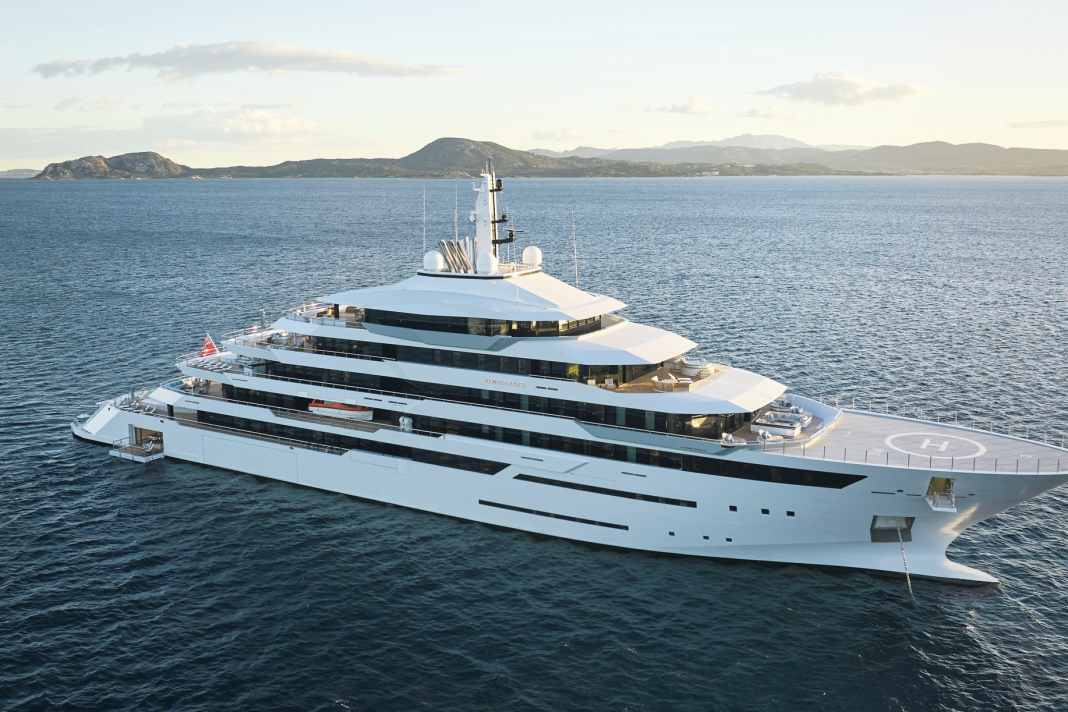 Renaissance can be chartered for 3 million euros per week