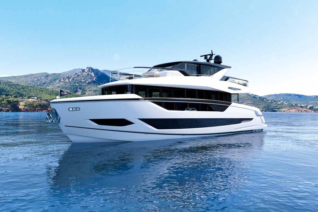 Ocean 156: The 25-metre yacht has four terraces