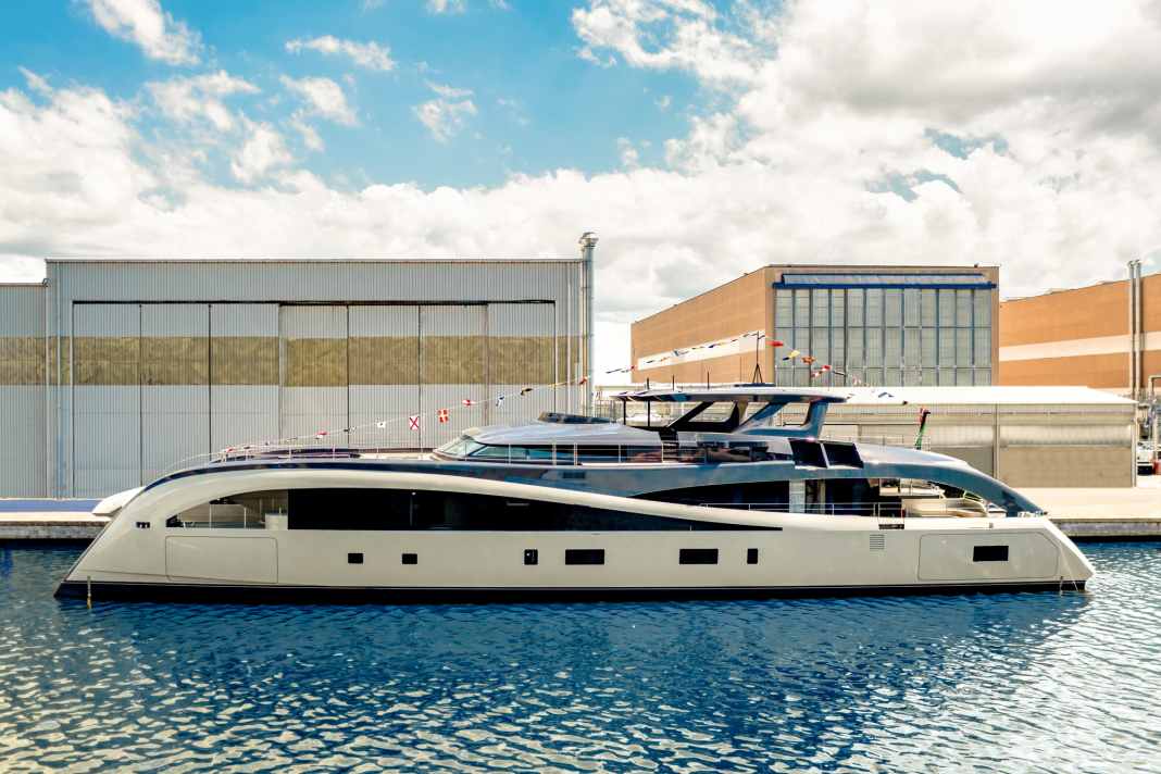 „Seawolf X“: Den Sportwagen-Look des Rossinavi-Kats kreierte Fulvio De Simoni